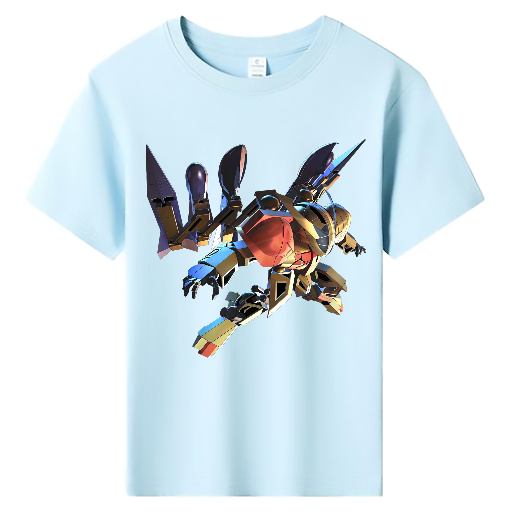 （画像用） 機動戦士ガンダム Mobile Suit Gundam 綿100％キッズTシャツ（フロントプリント）